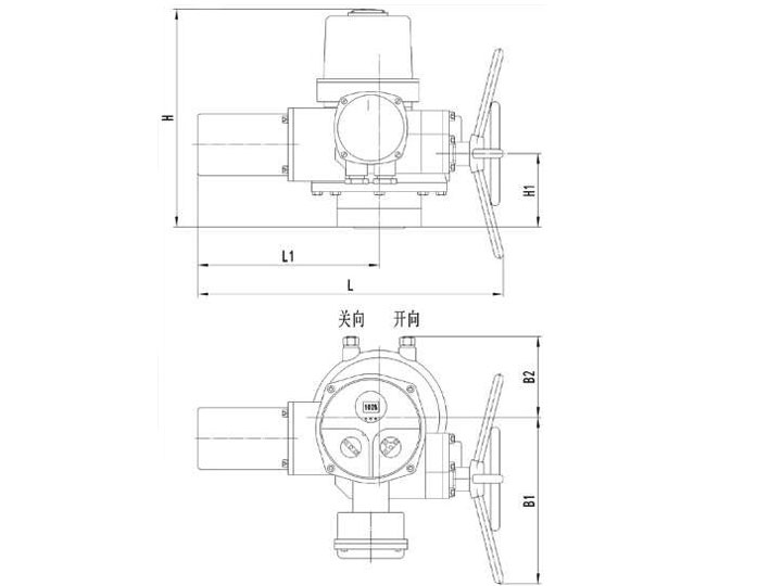 智能型閥門電動裝置-Q型