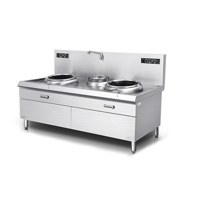 電磁雙炒單溫（wēn）灶