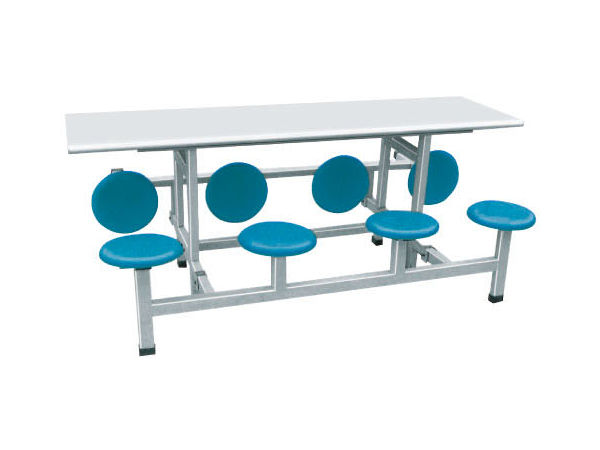 八人（rén）圓凳餐桌2